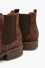 Silver Lining Tahlia Velour Mid Brown