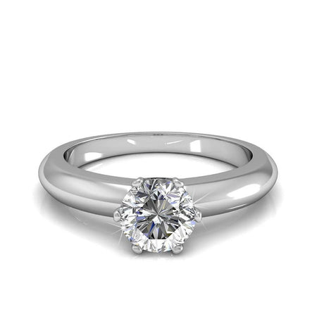Krystal Couture Jewel In The Palace Solitaire Ring Embellished with SWAROVSKI Crystals
