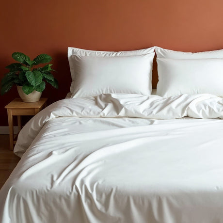 Royal Comfort Blended Bamboo Sheet Set White