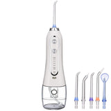 TODO Rechargeable Water Dental Jet Pick Flosser 5 Mode 110 PSI 2000mAh 3.7V Travel Oral Irrigator