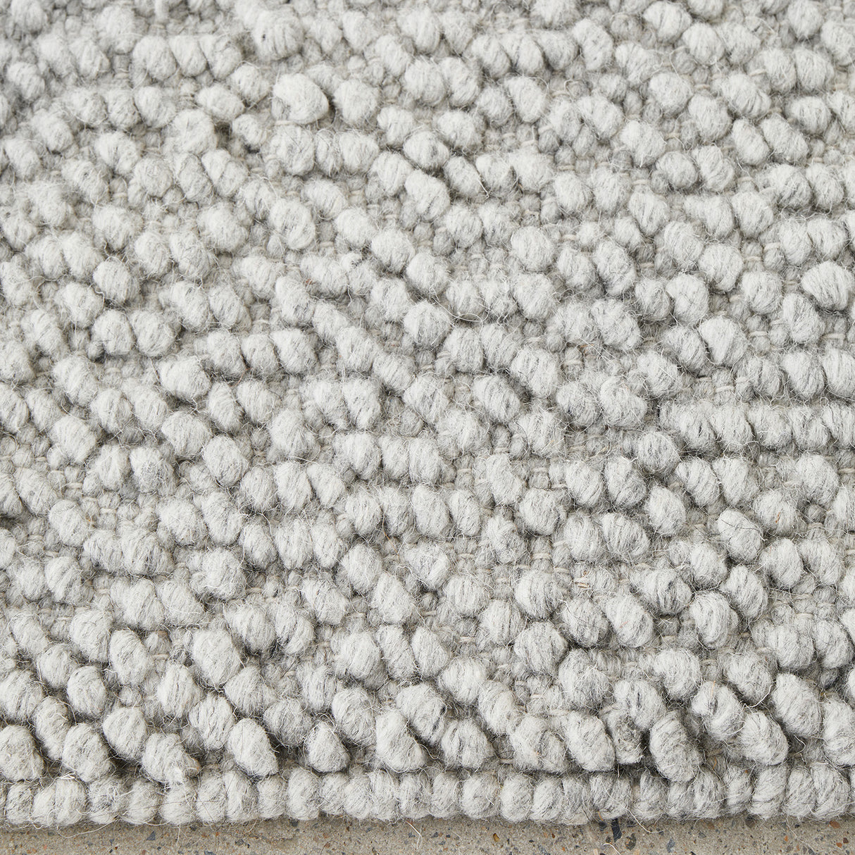 Boucle Grey Rug