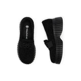 Paris Tweed Platform Loafers - Black