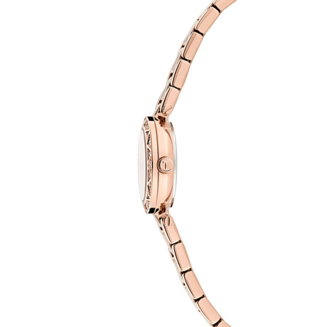 Ted Baker Womens Jolyye Crystal 24mm Rose Gold-Tone Bracelet Watch