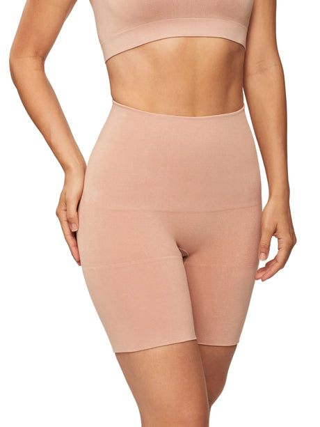 Nancy Ganz Bamboo Essentials W Thigh Shaper - Mahogany