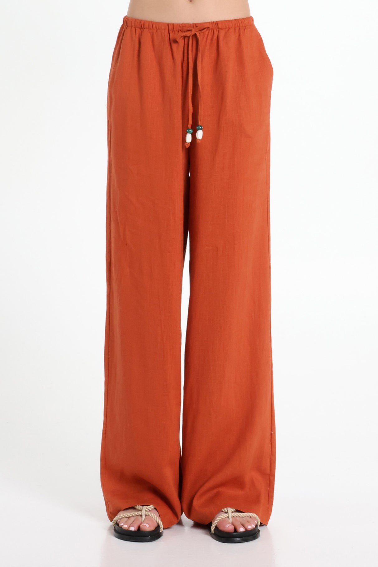 Lost In Lunar Women's Gardenia Pants - Terracotta