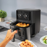 Kitchen Couture 6.5L Compact Air Fryer Viewing Window