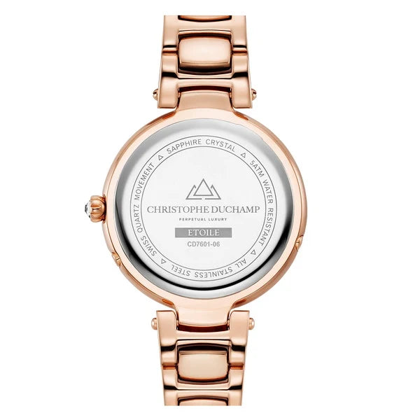 Christophe Duchamp Etoile - White Dial & 316L Stainless Steel Strap