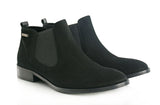 Bosccolo Womenselastic-Sides - Black Suede