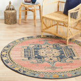 Legacy 852 Earth Round Rug