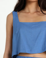 Lost In Lunar Celeste Top - Blue