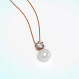 Krystal Couture Margaux Necklace Embellished with SWAROVSKI Crystal Pearls and  SWAROVSKI Crystals