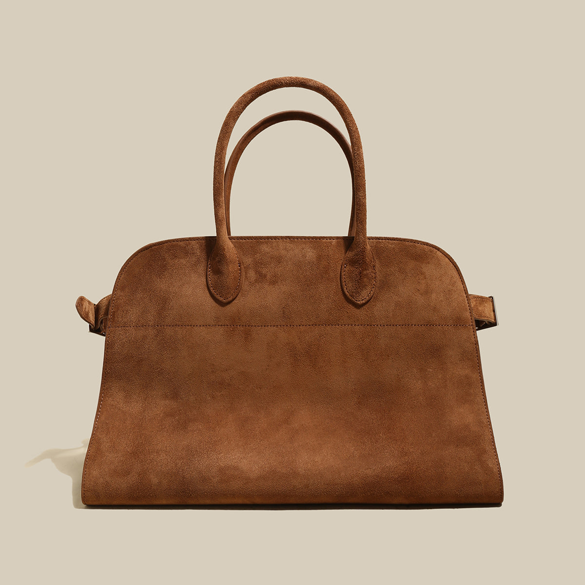 Delta Top Handle Bag - Brown