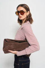 Madison The Label Lucy Knit Cardigan - Dusty Pink