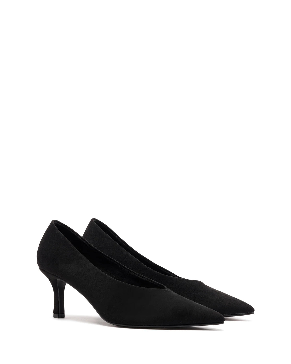 Therapy Jordyn Black Faux Suede