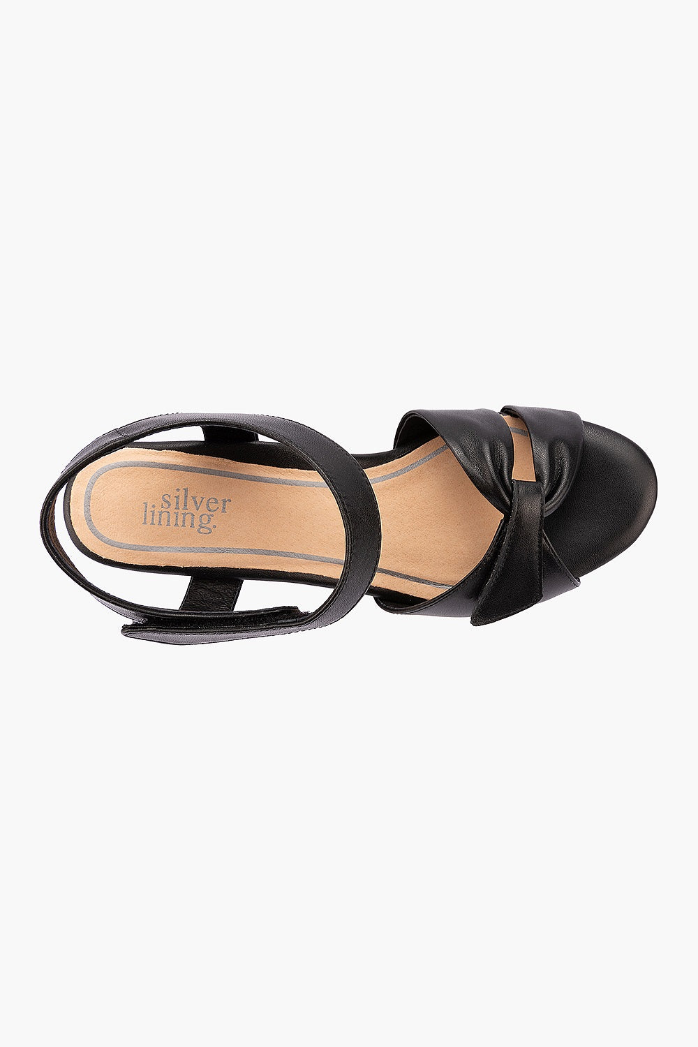 Silver Lining Jamaica Black Leather