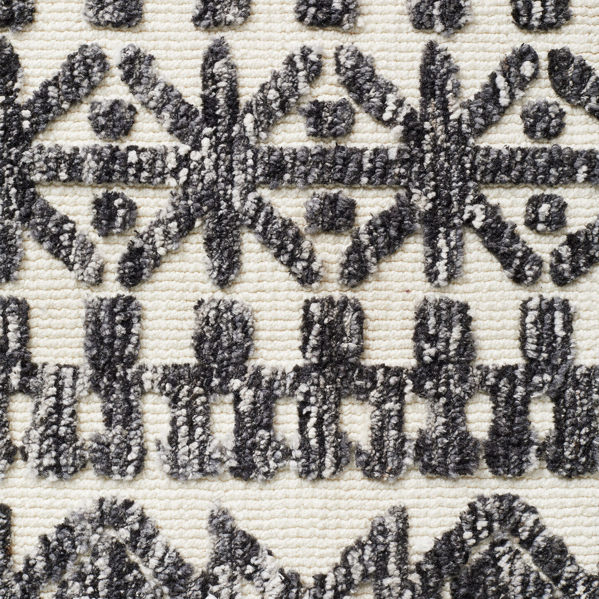Levi 363 Ivory Black Rug