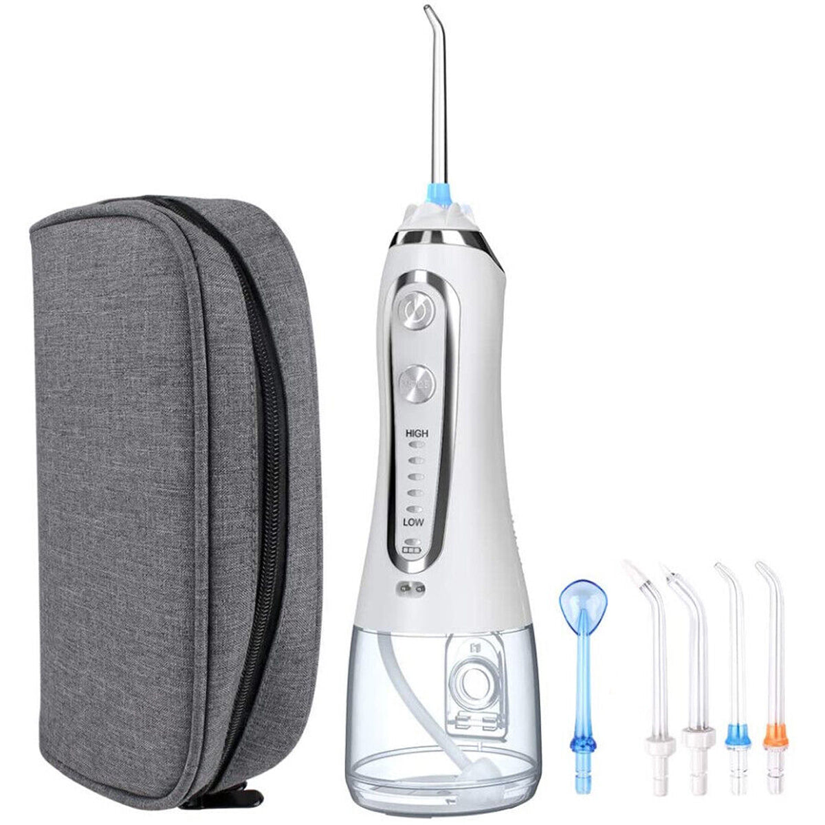 TODO Rechargeable Water Dental Jet Pick Flosser 5 Mode 110 PSI 2000mAh 3.7V Travel Oral Irrigator