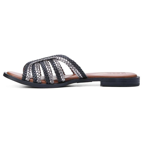 Lane Slide - Black Multi