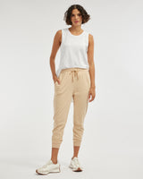 Amelius Kieran Cropped Jogger - Hummus