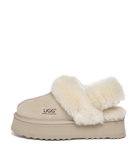 Australian Shepherd UGG Musa platform - Sand