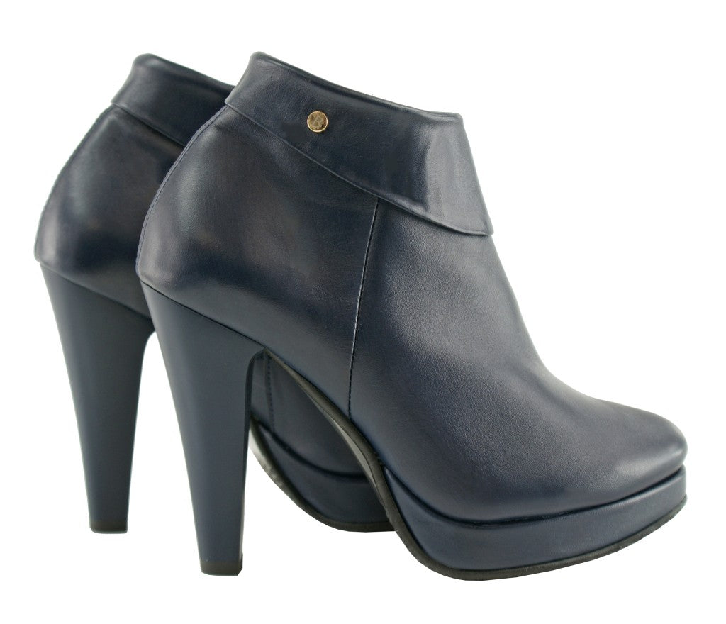 Bosccolo Womens Boots - Navy Blue