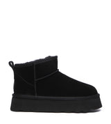Australian Shepherd UGG Thick Bottom Ronnie - Black