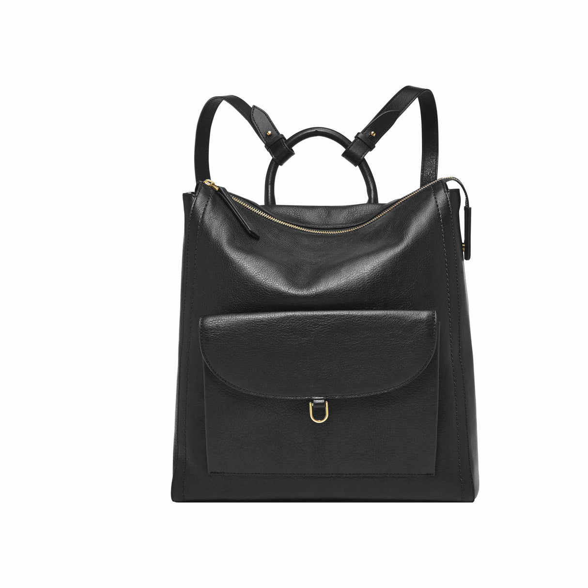 Fossil Parker Black Backpack