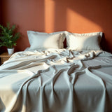 Royal Comfort Balmain 1000TC Bamboo cotton Sheet Sets- Cool Grey