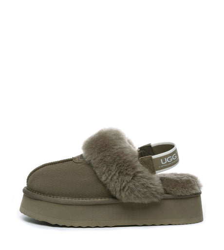 Australian Shepherd UGG Waffle Platform - Caribou