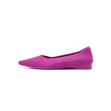 Charlotte Casual Pointed Toe Commuter Flats - Rose