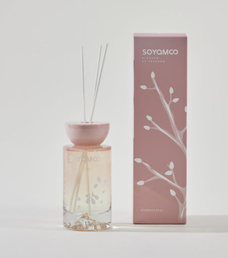 Blushing Peach Bliss Sculpted Round Shoulder Reed Diffuser � 200ml