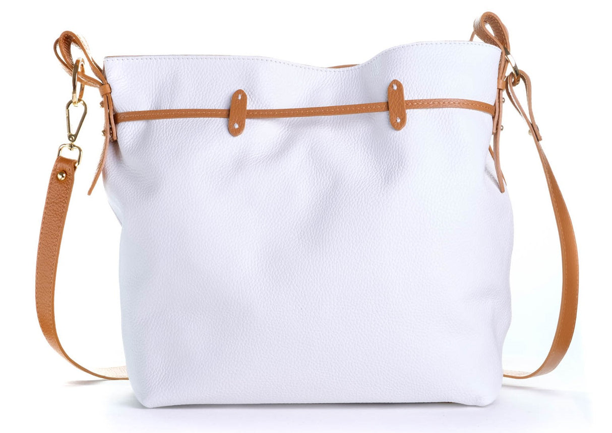 Bosccolo Drawstring Bag - White