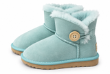Australian Leather Ugg Classic 1Button Short - Aqua - AU4