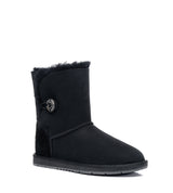 Australian Shepherd UGG Short button - Black
