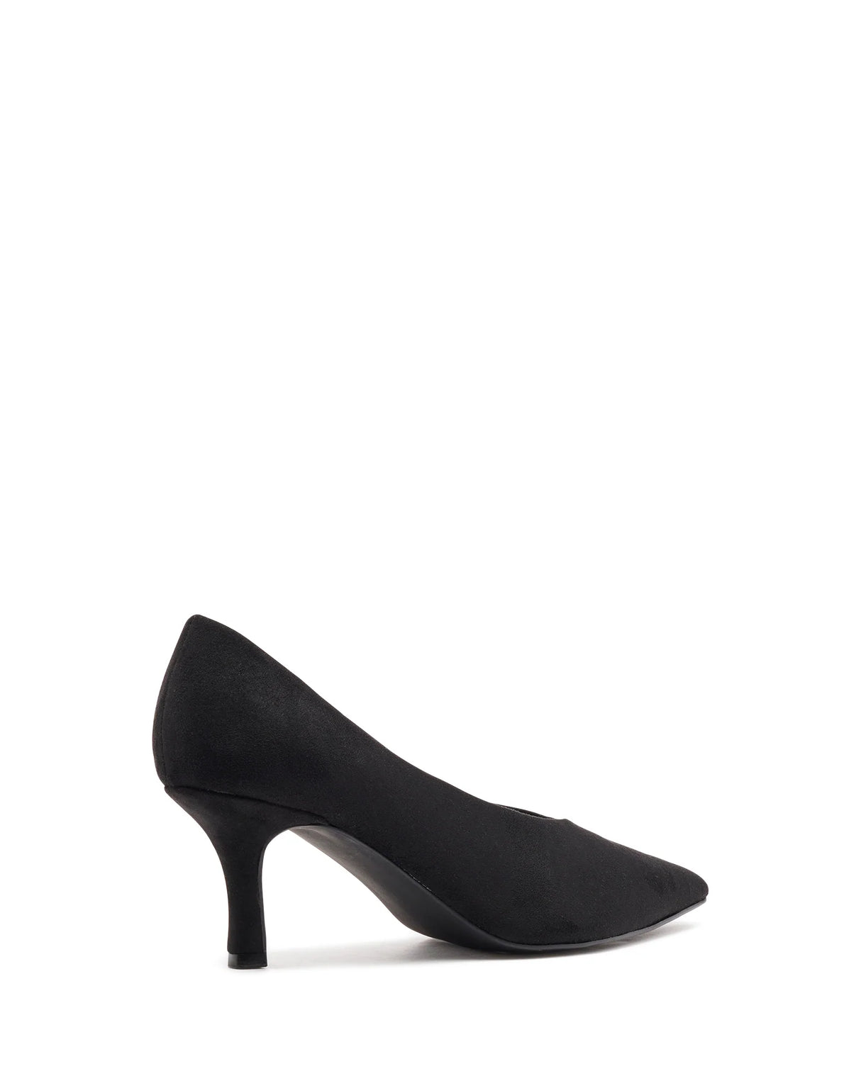 Therapy Jordyn Black Faux Suede
