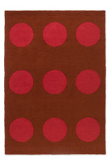 Brink & Campman Habitat Festival Dots Red 495800 Outdoor Rug