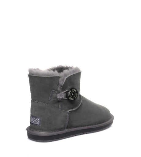 Australian Shepherd UGG Mini button - Grey
