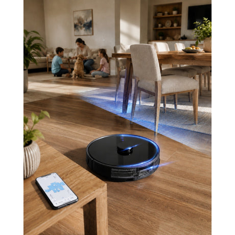 MyGenie Laser Sonic AI Robotic Vacuum and Mop
