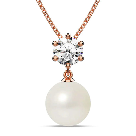 Krystal Couture Margaux Necklace Embellished with SWAROVSKI Crystal Pearls and  SWAROVSKI Crystals