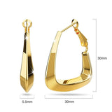 Bullion Gold Kendra Gold Hoop Earrings