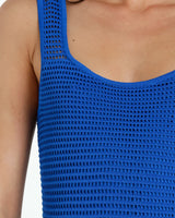 Lost In Lunar Natanya Knit Dress - Cobalt
