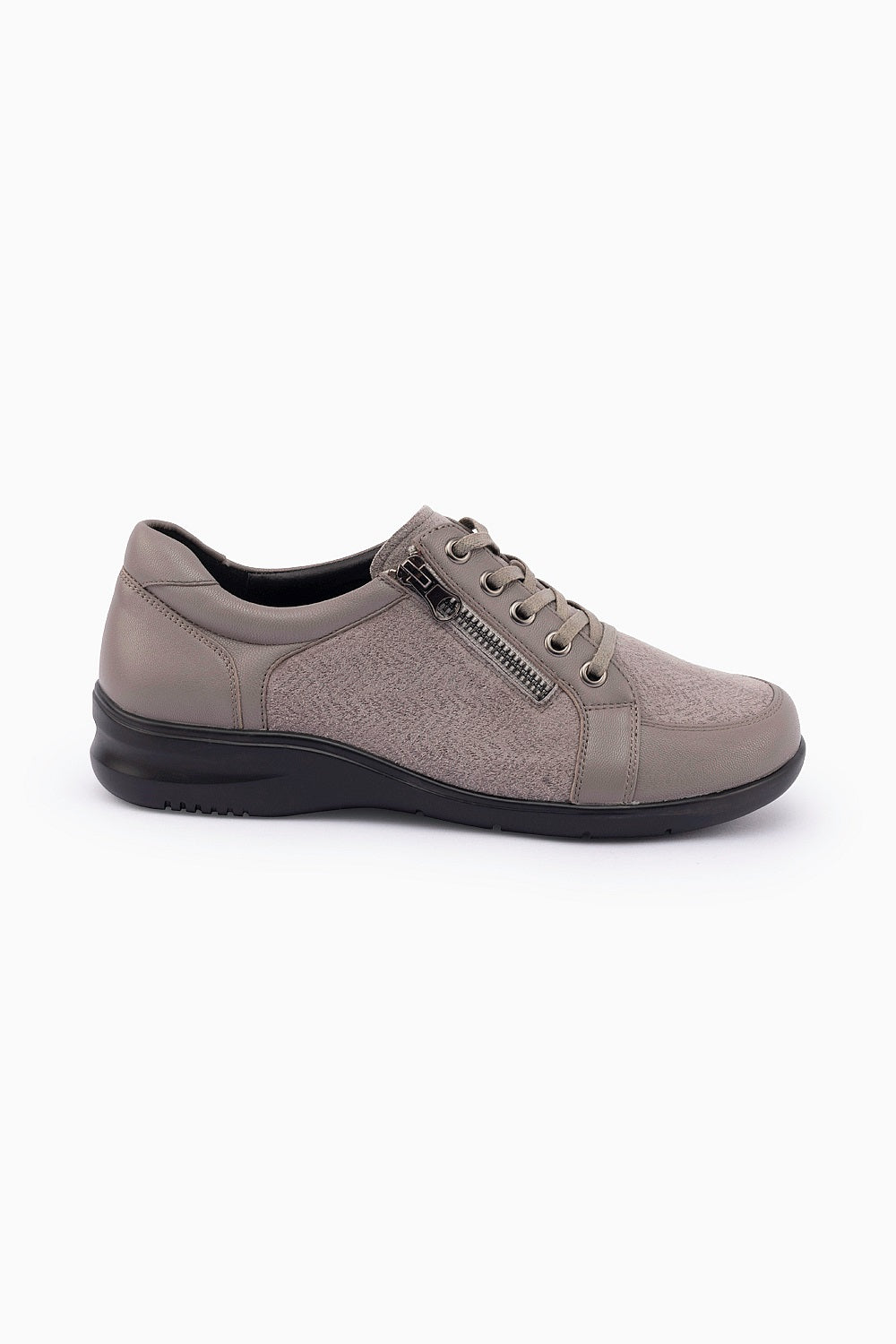Klouds Jaslyn Taupe Print Stretch