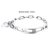 Bullion Gold Eternal Love Roman Style Bracelet