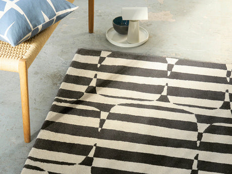 Scion Lohko Stripe-charcoal 123105 Rug