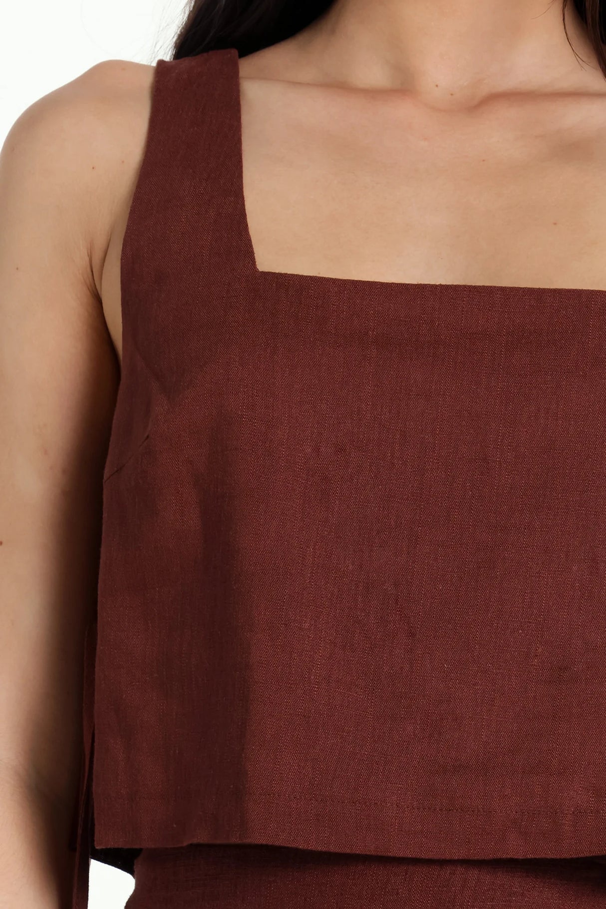 Lost In Lunar Imogen Top - Choc