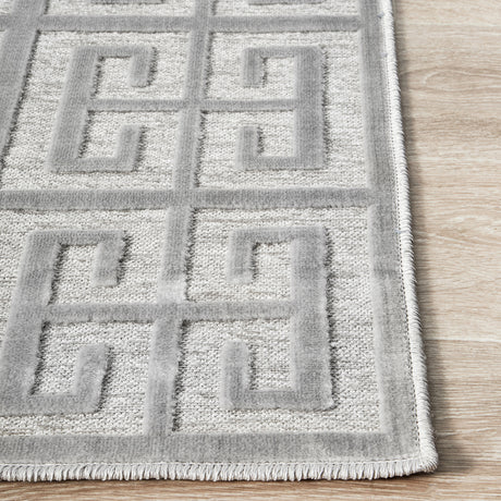 York Brenda Silver Rug