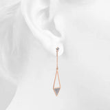 Bullion Gold Bullion Gold Zircon Mismatch Earrings