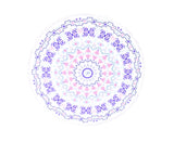 TODO Luxury Thick Microfiber Round Beach Towel Throw Rug Ttowel Cotton Candy