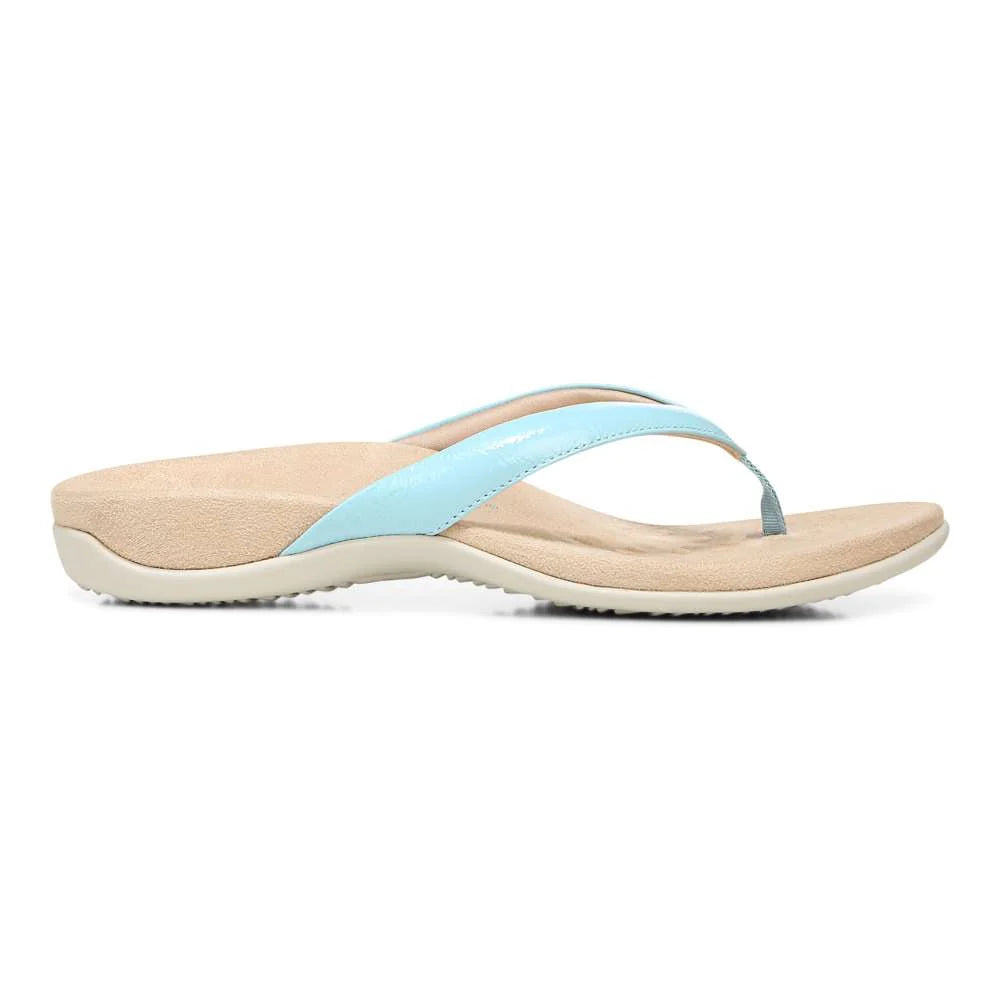Vionic Dillon Toe Post Sandal - Porcelain Blue