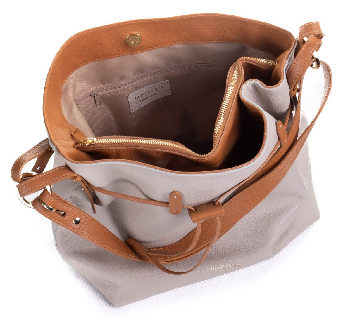Bosccolo Drawstring Bag - Beige